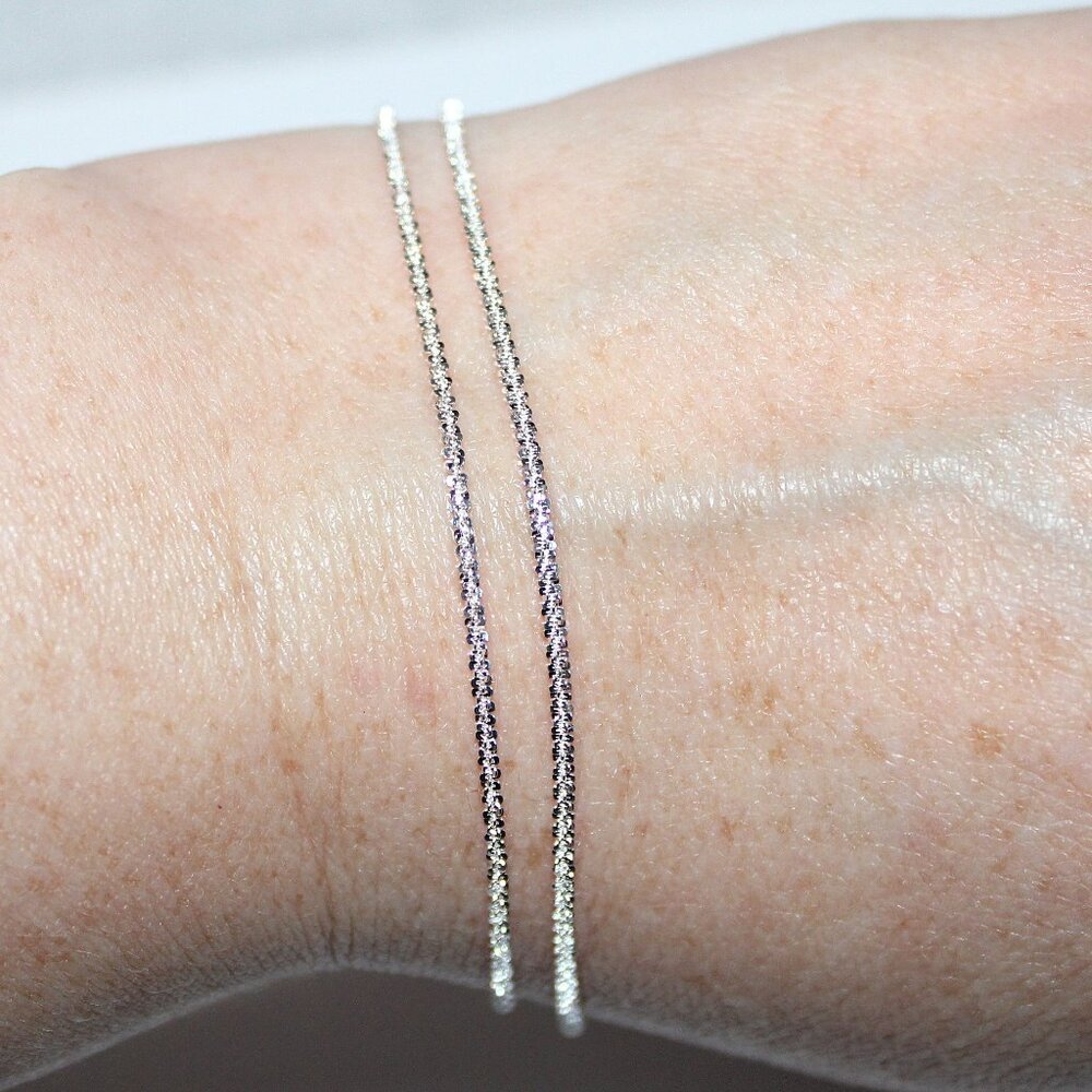 Sterling Silver Margurita Chain Necklace - Picture 5 of 5